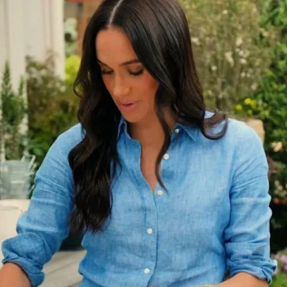 Baird McNutt for J. Crew Irish Linen Perfect Slim Fit button down shirt - Picture 12 of 12